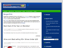 Tablet Screenshot of bargainfish.net